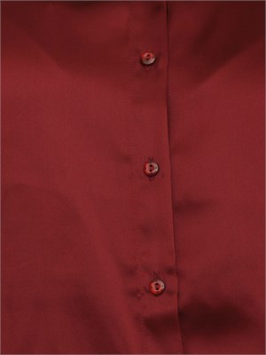 Camicia Faustina Nenette in seta bordeaux in DONNA