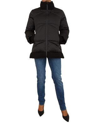 Piumino corto donna Nenette in tessuto lucido marrone in DONNA