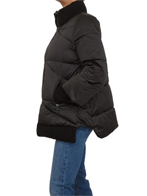 Piumino corto donna Nenette in tessuto lucido marrone in DONNA