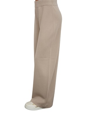 Pantalone donna Yost Nenette in maglia punto stoffa taupe in DONNA