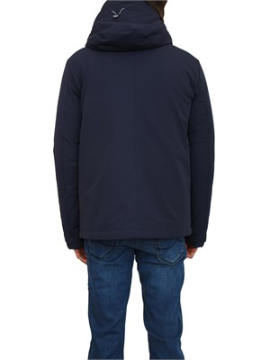 Giubbino uomo Dekker in nylon blu in UOMO