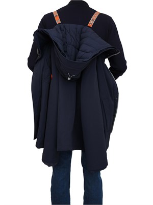 Giubbino uomo Dekker in nylon blu in UOMO