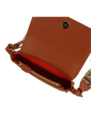 Mini bag Emporio Armani in ecopelle martellata cuoio in DONNA