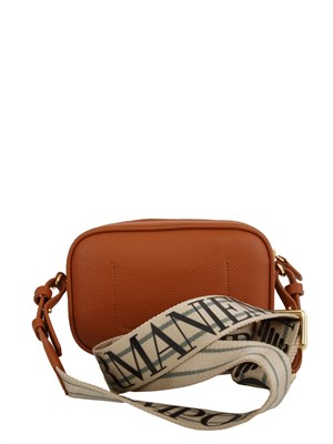 Borsa a tracolla Emporio Armani in ecopelle martellata cuoio in DONNA