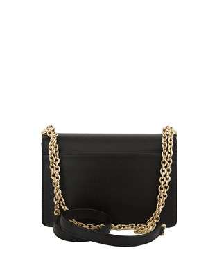 Borsa a tracolla mini Furla 1927 in pelle nera in DONNA