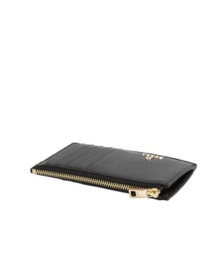 Porta carte di credito Furla Camelia M in pelle nera in DONNA