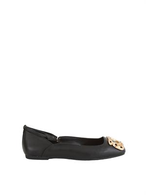 LIU JO Ballerine Liu-jo Brigitte in nappa nero in DONNA