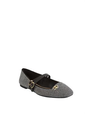 LIU JO Ballerine Liu-jo Brigitte full strass nero in DONNA