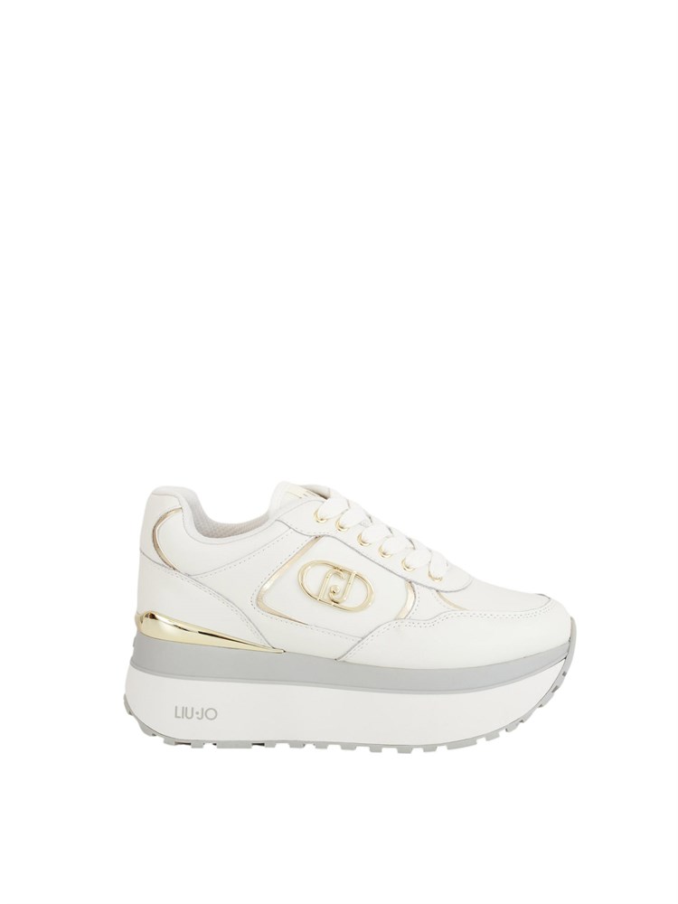 LIU JO Sneakers Liu-jo Plus super platform in pelle bianco