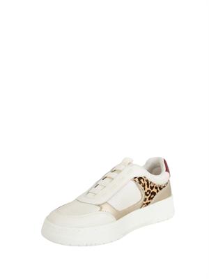 Slip-on Liu Jo donna in pelle con inserti laminati e cavallino animalier. in DONNA