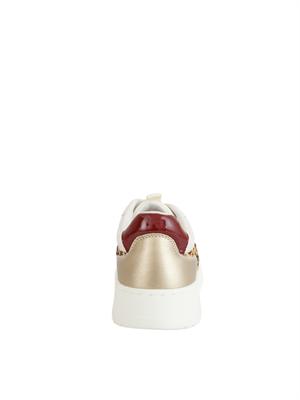 Slip-on Liu Jo donna in pelle con inserti laminati e cavallino animalier. in DONNA