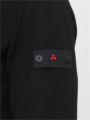 Maglia uomo a collo alto Peuterey in lana nera in UOMO