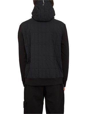 Felpa uomo Dekker modello KEREL BMAT nero in UOMO