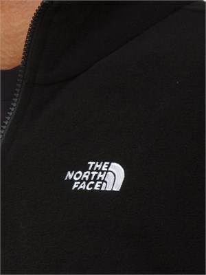 Pile Glacier The North Face nero con zip in UOMO