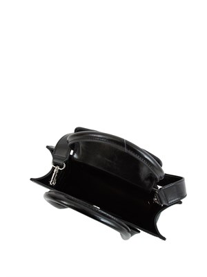 Borsa a mano John Richmond in pelle lucida nera in UOMO