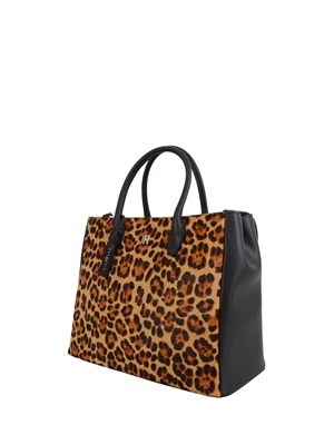 Borsa John Richmond in cavallino leopard in UOMO