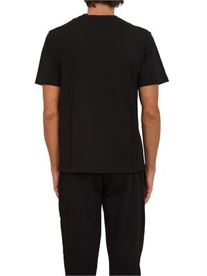 T-shirt uomo C.P. Company in cotone nero in UOMO