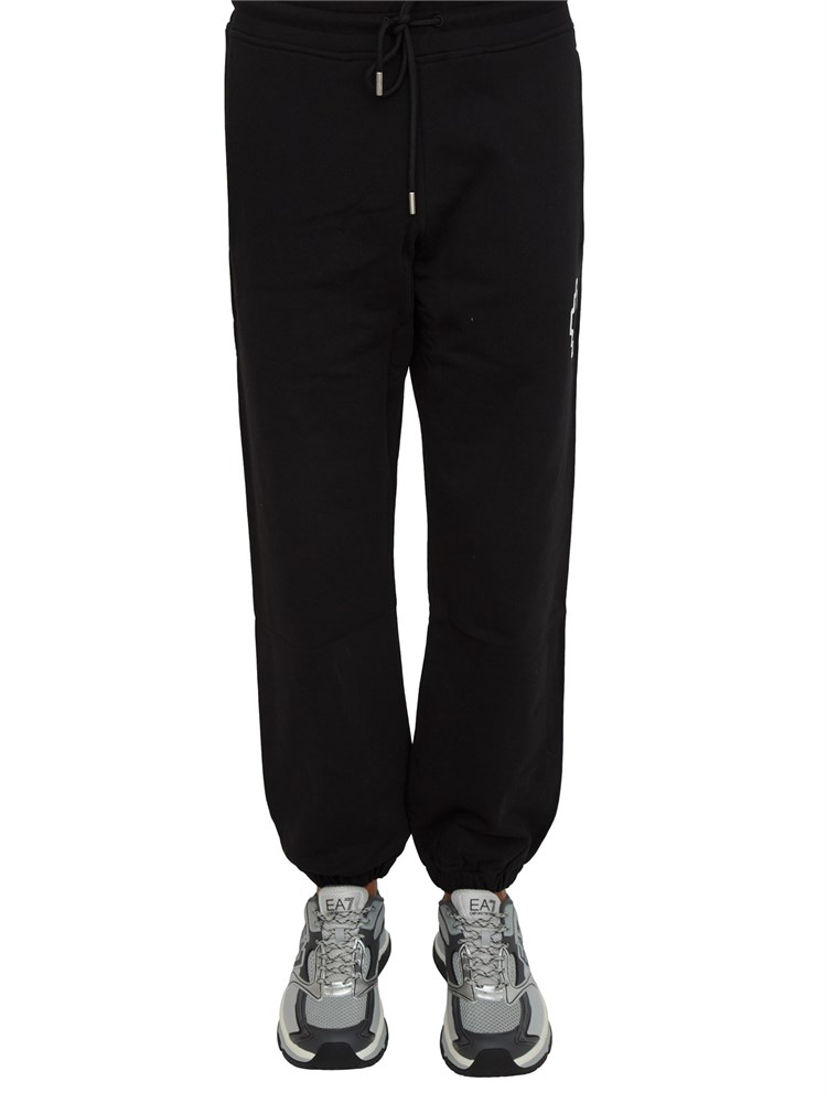 Pantalone tuta uomo County of Milan in cotone nero