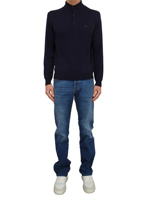 Jeans uomo Eduard Jacob Cohen blu scuro in UOMO
