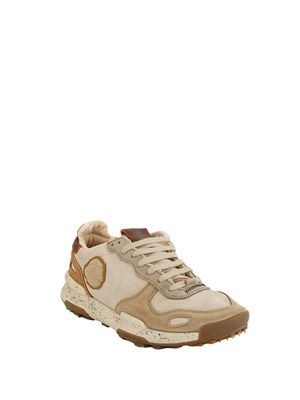 Sneaker uomo Chacrona Premium Satorisan in pelle beige in UOMO