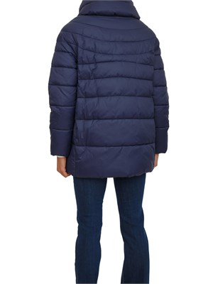 Piumino Rolando Kocca in tessuto blu in DONNA