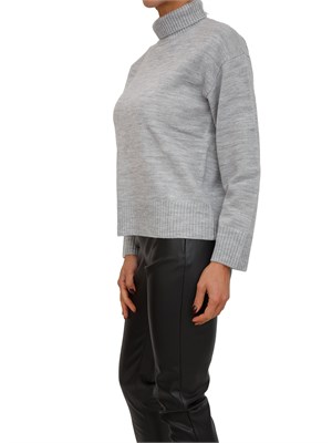 Maglia Marleen Kocca in misto lana grigia in DONNA