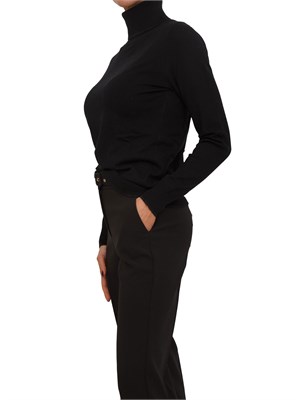 Maglia Vally collo alto Kocca in viscosa nera in DONNA