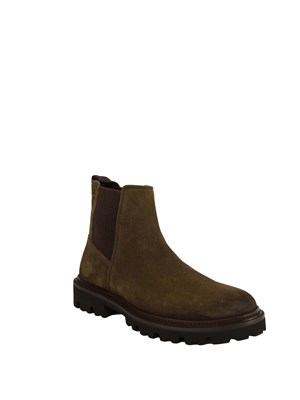 Stivaletti Julyo BOSS Uomo in pelle scamosciata verde in UOMO