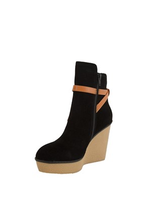Stivaletti Liu Jo donna Rania 04 in suede nera in DONNA