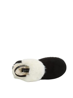Stivaletti sabot Liu Jo donna Jane 10 in suede nero in DONNA
