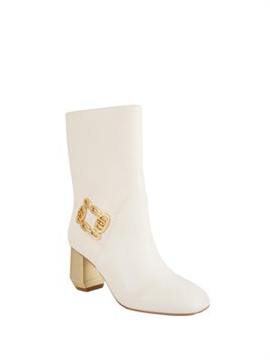 Stivaletti Liu Jo donna Samy 05 in nappa bianca in DONNA
