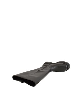 Stivali alti Liu Jo donna Love 64 in pelle nera in DONNA