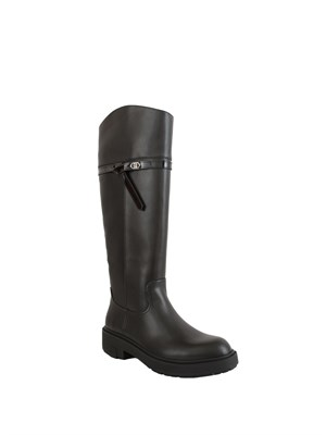 Stivali alti Liu Jo donna London 04 in pelle nera in DONNA