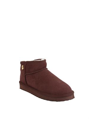 Stivaletti Liu Jo donna Jil 01 in suede viola amarone in DONNA
