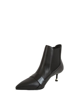 Stivaletti Liu Jo donna Deva 02 in pelle nera in DONNA