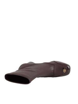 Stivaletti Liu Jo donna Samy 04 in ecopelle viola amarone in DONNA