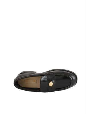 Mocassini Liu Jo donna Preppy 01 in pelle liscia nera in DONNA