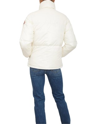 Giubbino donna Goldin Pyrenex bianco in piuma d'oca naturale in DONNA