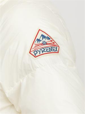 Giubbino donna Goldin Pyrenex bianco in piuma d'oca naturale in DONNA