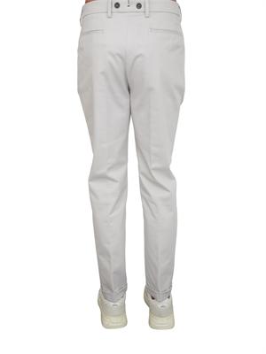 Pantaloni Barber Berwich in cotone mano calda grigio chiaro in UOMO