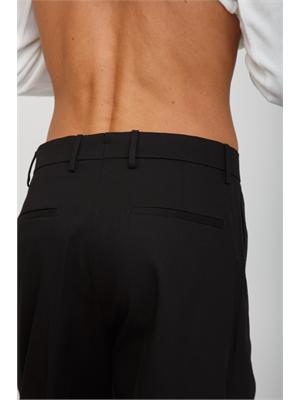 Pantaloni Chiaia Berwich in twill di cotone neri in UOMO