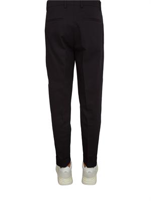 Pantaloni Chiaia Berwich in twill di cotone blu in UOMO