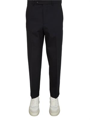 Pantaloni uomo Chiaiaff Berwich fresco lana blu in UOMO