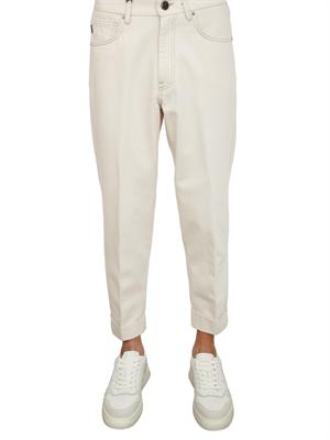 Jeans uomo Berwich in denim bianco avorio in UOMO