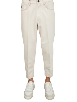 Jeans uomo Berwich in denim bianco avorio in UOMO