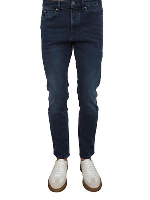 Jeans Boss uomo in cotone blu in UOMO