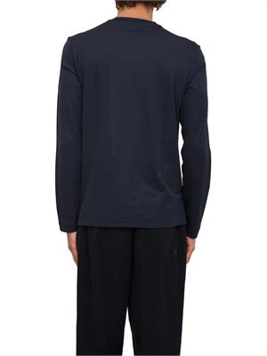 T-shirt m/l Boss uomo in cotone blu in UOMO