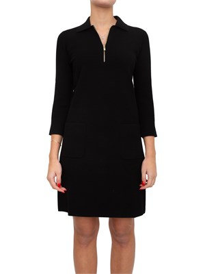 Abito Ere Max Mara in maglia di misto viscosa nero in DONNA