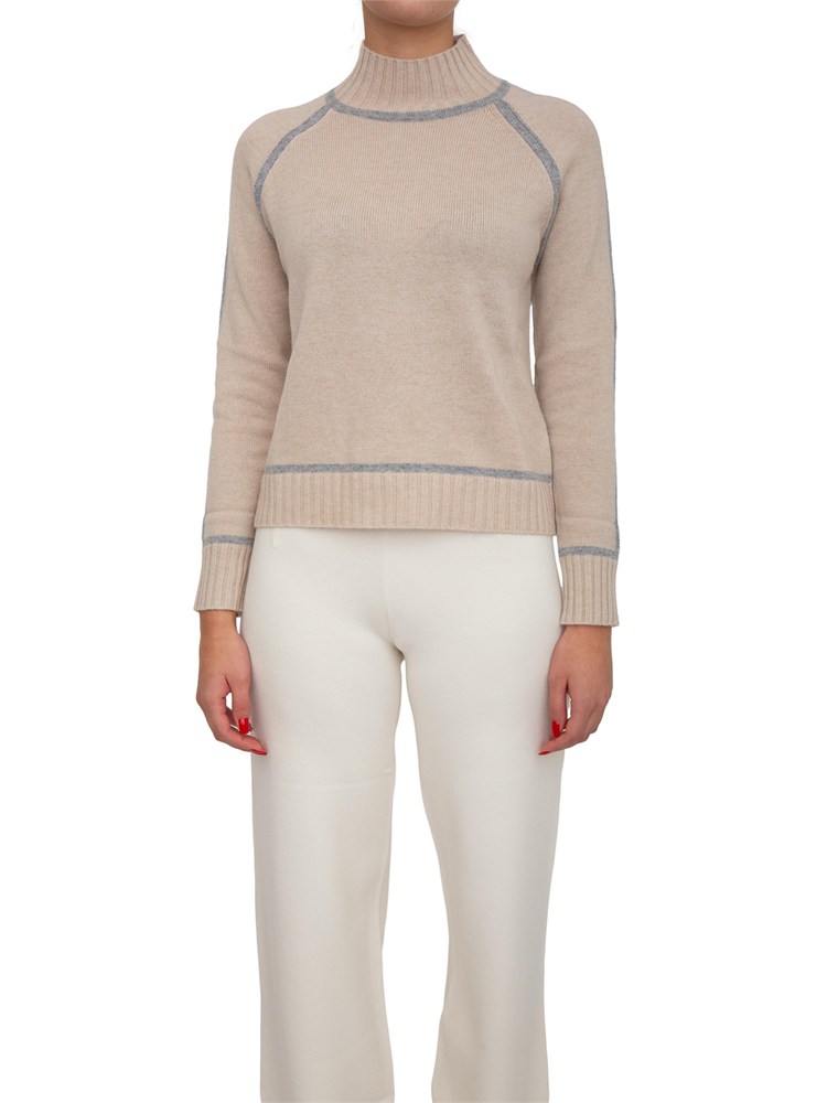 Maglia Pescara Max Mara in lana e cashmere beige