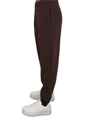 Pantalone tuta Hinnominate donna in cotone marrone in DONNA